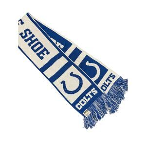 Indianapolis Colts Winter Scarf - Blue/White